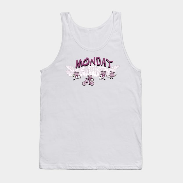 Days of the week - Monday Tank Top by Kartoon